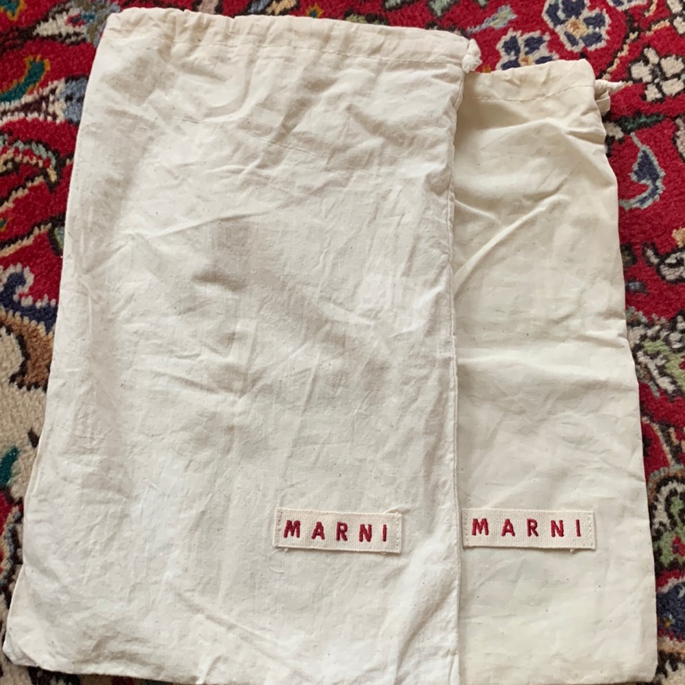 Marni shoes dust bag